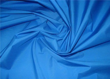Китай Свет сини сплетенный &amp; покрашенный 100 полиэстер ткани Понге и элегантное эко- дружелюбное поставщик