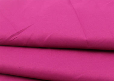 Китай Розовая тонкая кожа ткани Понге полиэстера - дружелюбное элегантное возникновение поставщик