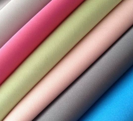 Пурпурная ткань ткани лайкра полиэстера, светлых и элегантных Понге подкладки
